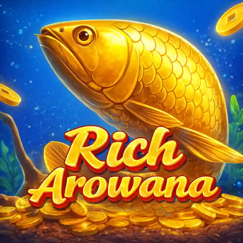 Rich Arowana slot game featured on tongitstok